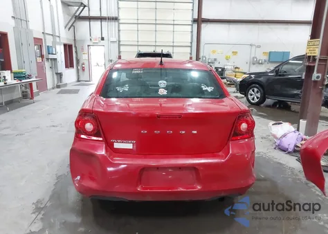 2012 Dodge Avenger Se z USA, uszkodzony, nr VIN 1C3CDZAB5CN294562